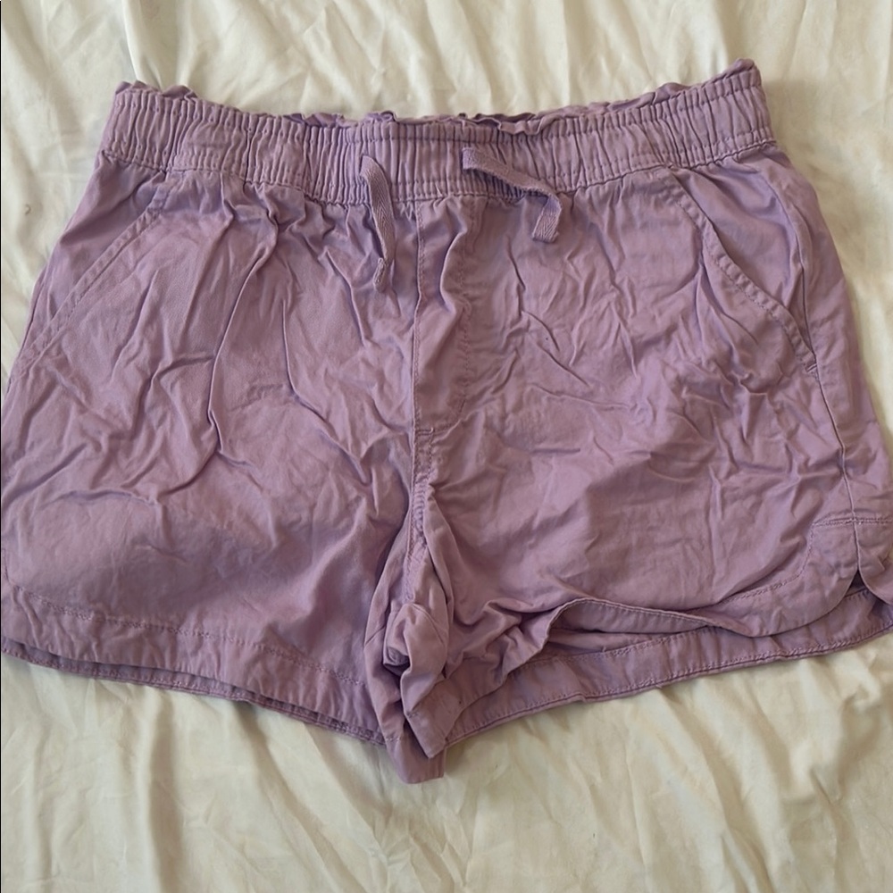 GAP Purple Athletic Shorts Elastic Waist Lightweight